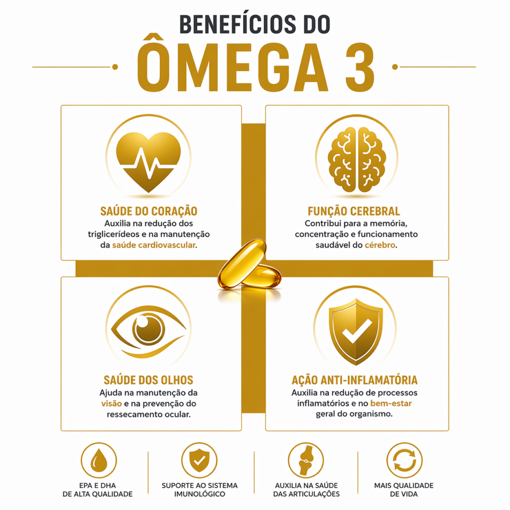 beneficio ômega 3 4well tg ultra concentrado