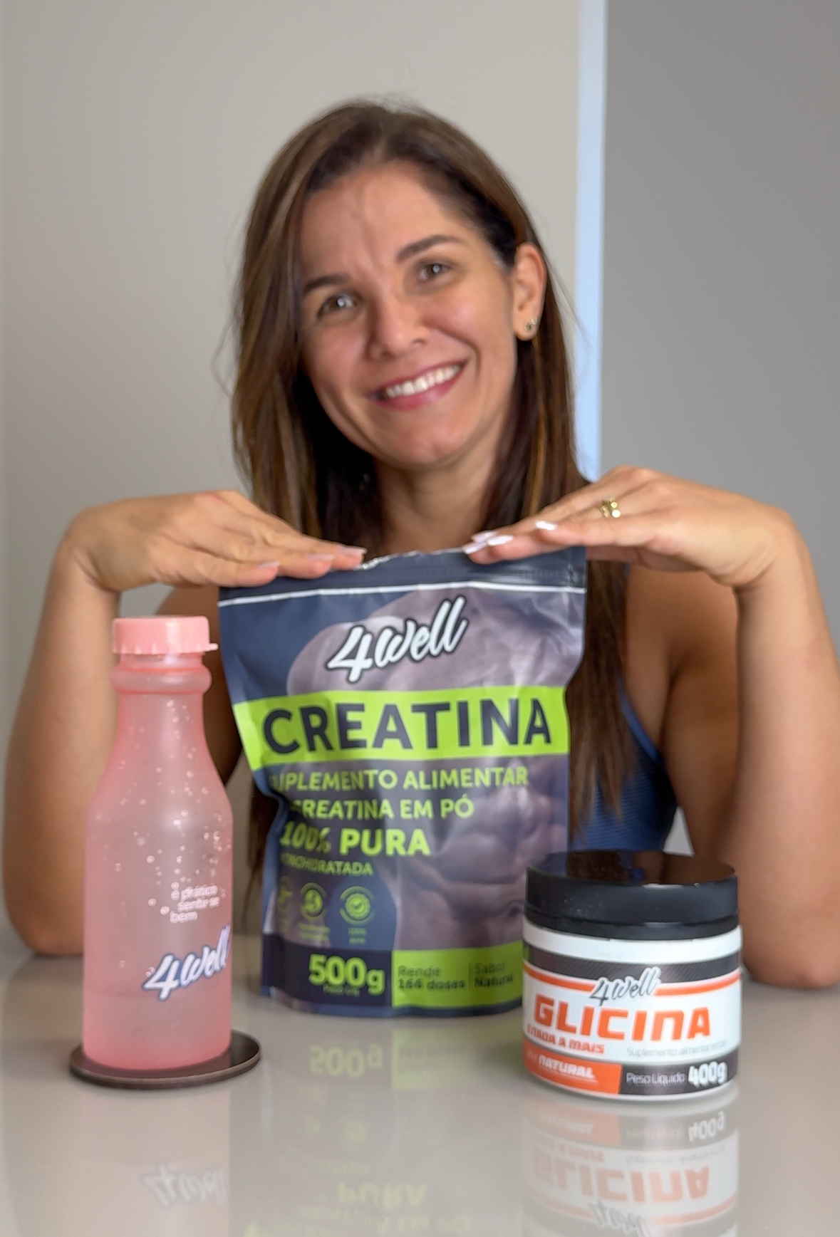 Glicina x Creatina: Qual a diferença e qual escolher?